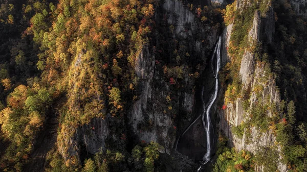 Waterval Herfst Hokaido — Stockfoto