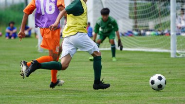 Japonya 'da futbol.