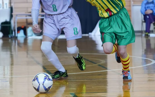 Juego Futsal Japón — Foto de Stock