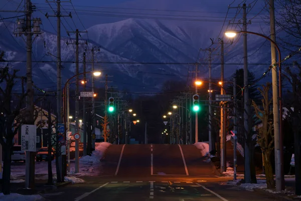 Manhã Cedo Hokkaido — Fotografia de Stock