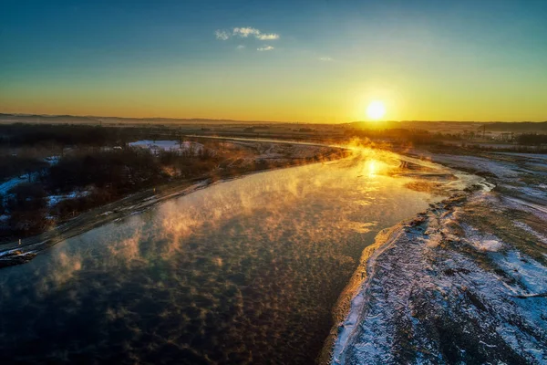Kış hokkaido manzara
