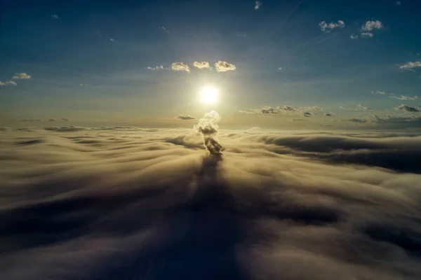 Moře Cloud Východ Slunce — Stock fotografie