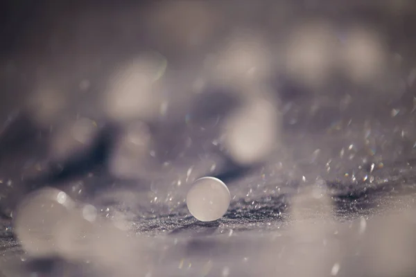 Frozen Soap Bubble Winter — Stock Photo, Image