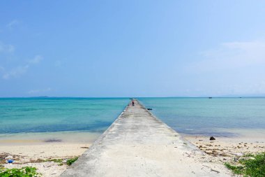 kuro adasında iko iskelesi