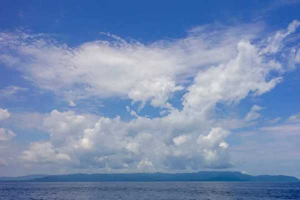 Céu Azul Nuvem Branca — Fotografia de Stock