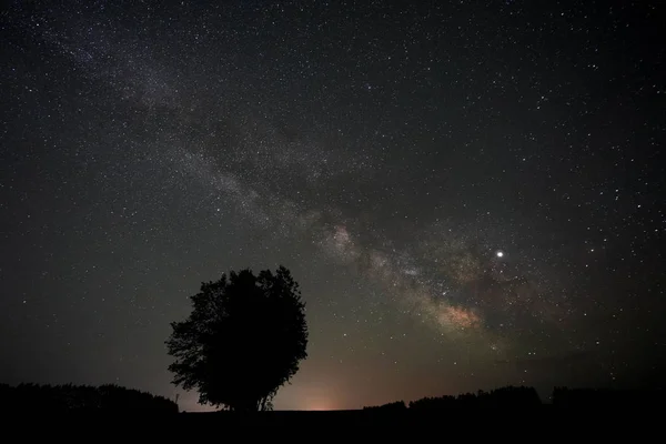 Galaxia Vía Láctea Hokkaido — Foto de Stock