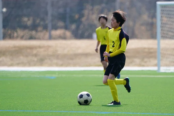 Fotbalový Fotbal Japonsku — Stock fotografie