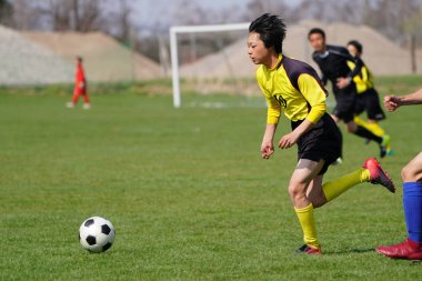 Japonya 'da futbol.