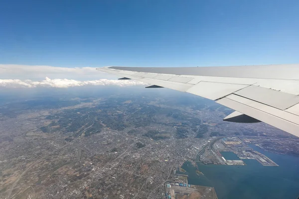 Пейзаж Самолета Японии — стоковое фото
