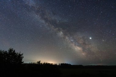 hokkaido içinde samanyt yolu galaksi