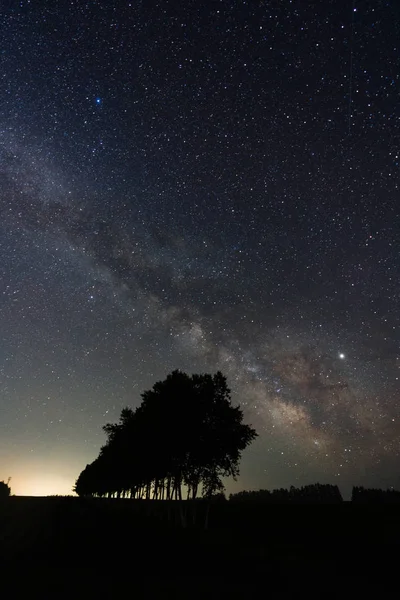Milkyt Way Galaxy Hokkaido — Stockfoto