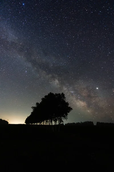 Milkytova Cesta Galaxie Hokkaido — Stock fotografie