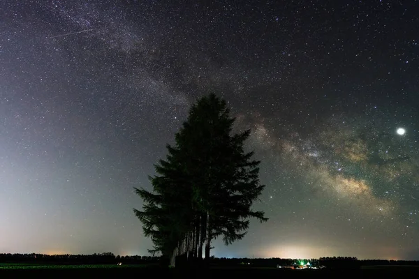 Galaxia Vía Láctea Hokkaido —  Fotos de Stock