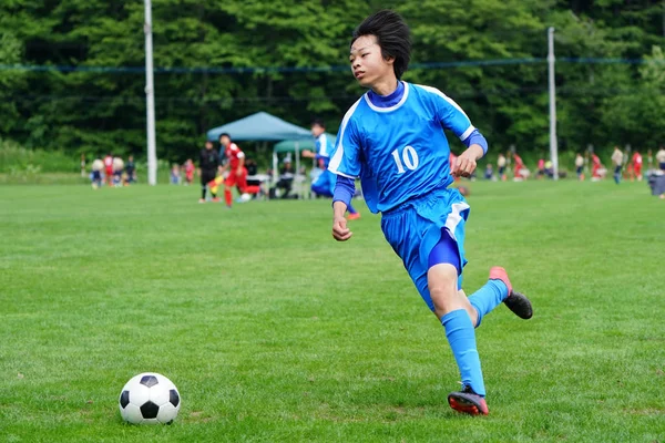 Piłka Nożna Japonii — Zdjęcie stockowe