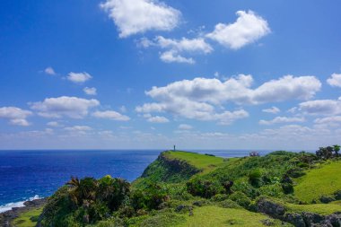 Yonaguni ada manzara