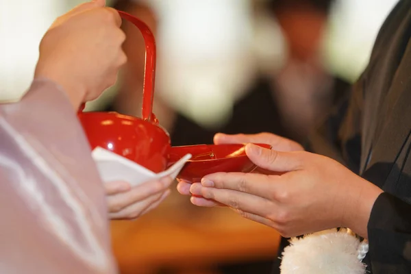 Wedding Shinto Shrine — Stock Photo, Image