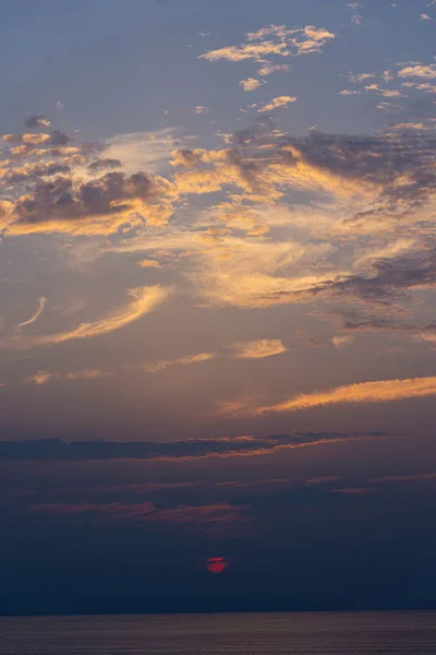 Wolke Abendhimmel — Stockfoto