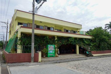 iriomote adasında küçük bir kasaba