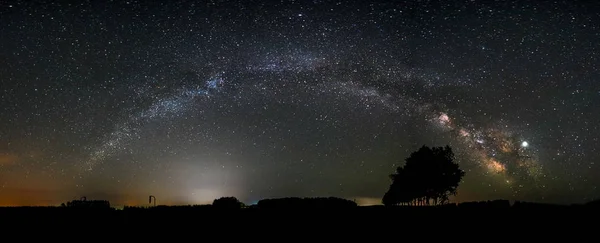 Galaxia Vía Láctea Hokkaido — Foto de Stock