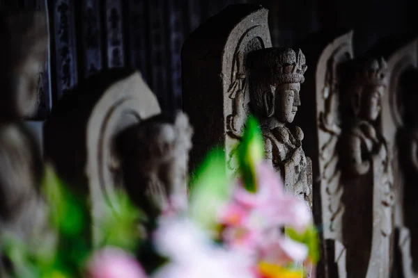 Estatua Piedra Japón — Foto de Stock