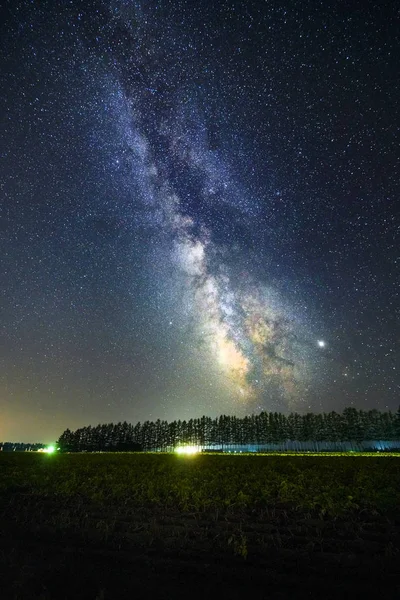 Miky Camino Galaxia Hokkaido — Foto de Stock