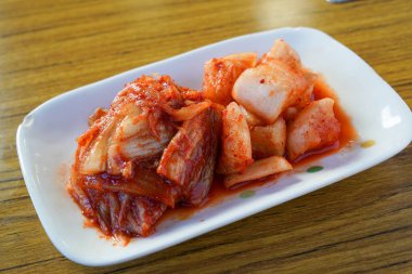Japonya'da kimchi akşam yemeği