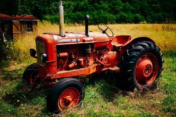 Gammal Traktor Japan — Stockfoto