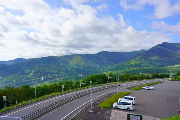 Nissyo Pass Hokkaido — Zdjęcie stockowe