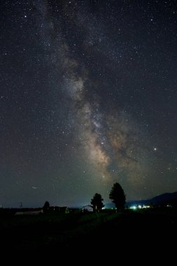 Hokkaido 'da Samanyolu Galaksisi