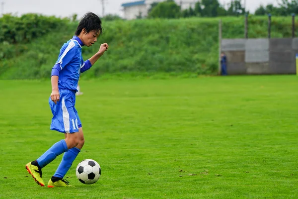 Futball Foci Japánban — Stock Fotó