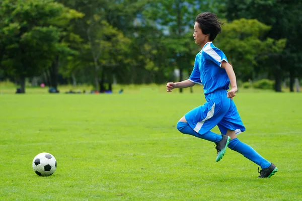 Fotbalový Fotbal Japonsku — Stock fotografie