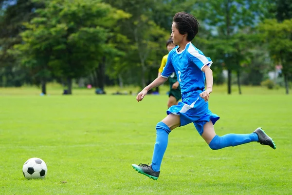 日本的足球 — 图库照片