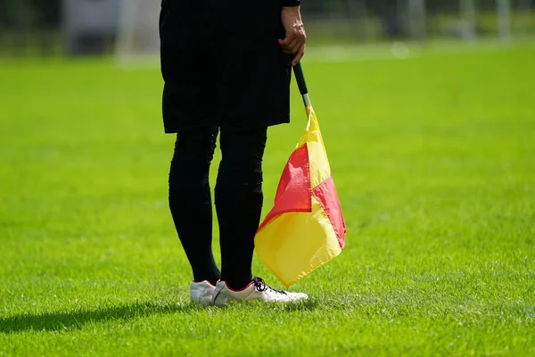 Referee Football Soccer Game — Stock Photo, Image