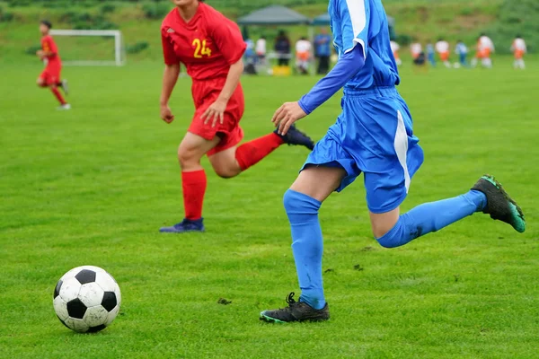 Futball Foci Japánban — Stock Fotó