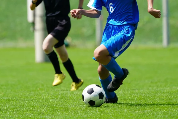 Football Soccer Game Japan — Stock Photo, Image