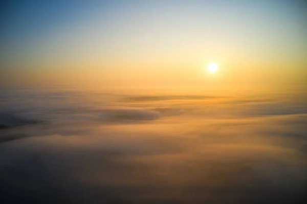 Hav Moln Tidigt Morgonen — Stockfoto