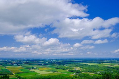 Hokkaido japan 'daki manzara