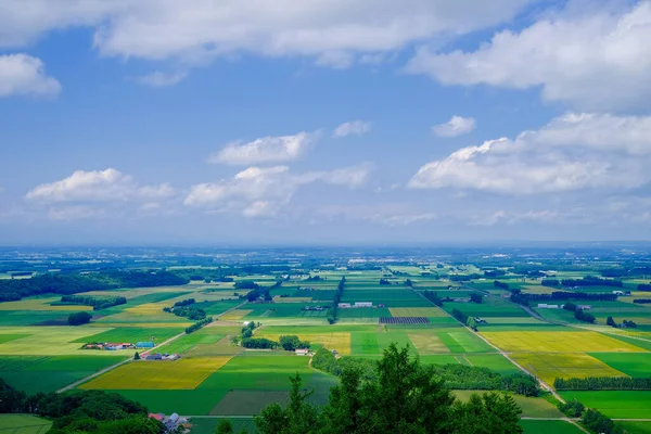 Τοπίο Ύπαιθρο Hokkaido Japan — Φωτογραφία Αρχείου