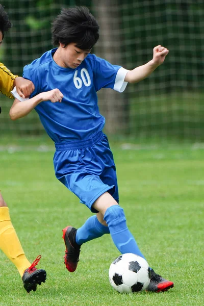 Football Game Hokkaido Japan — Stock Photo, Image