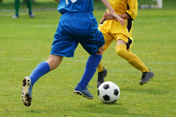 Futball Játék Hokkaido Japan — Stock Fotó