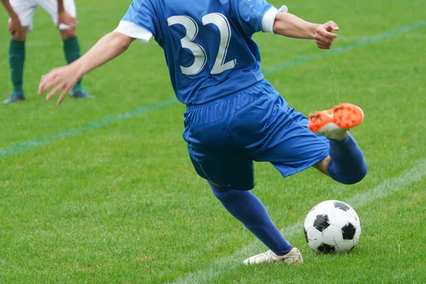 Futball Játék Hokkaido Japan — Stock Fotó