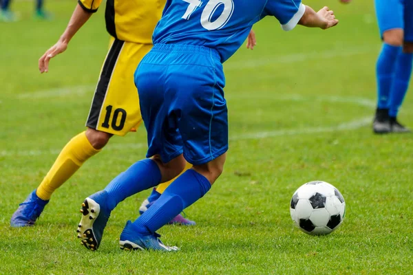 Partido Fútbol Japón Hokkaido — Foto de Stock