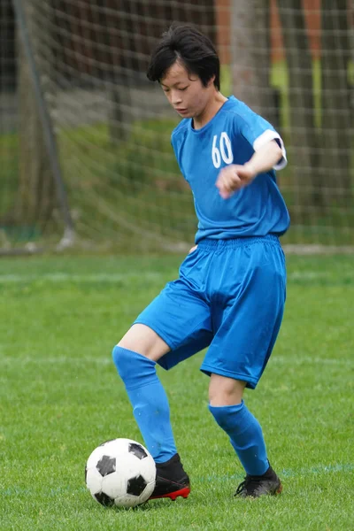 Football Game Hokkaido Japan — Stock Photo, Image