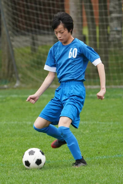 Jogo Futebol Hokkaido Japão — Fotografia de Stock