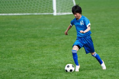 Hokkaido japan 'da futbol maçı