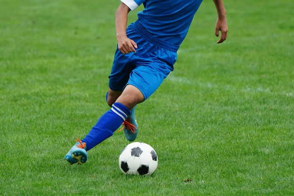 Futball Játék Hokkaido Japan — Stock Fotó