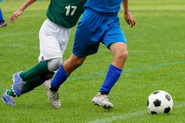 Jogo Futebol Hokkaido Japão — Fotografia de Stock