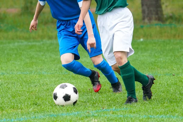 Fußballspiel Hokkaido Japan — Stockfoto