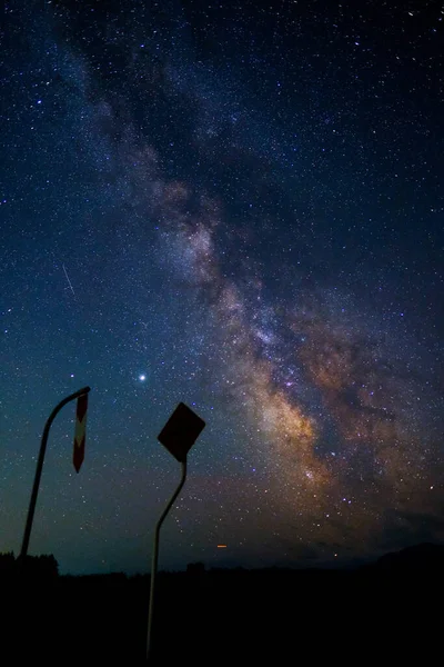 夏の天の川銀河 — ストック写真