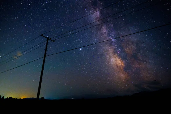 Mléčné Dráhy Galaxie Létě — Stock fotografie